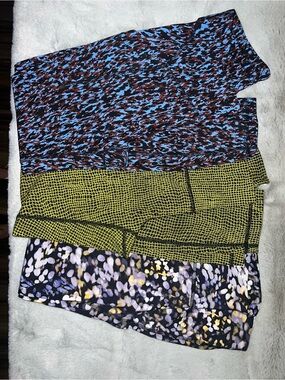 Set of 3 Lululemon Leggings Size 6 Very Gently Worn